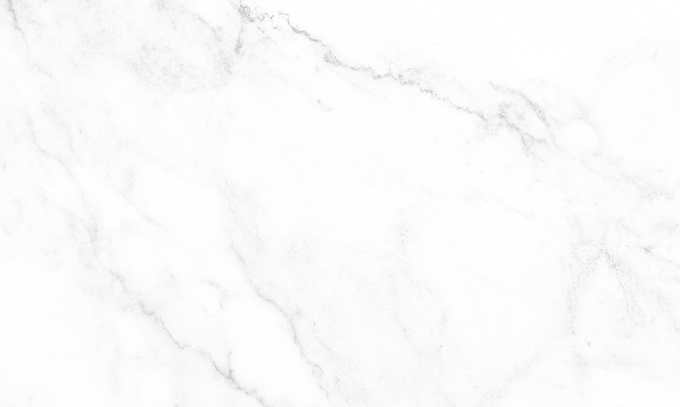 White marble texture with subtle gray veins.