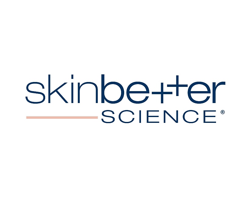 SkinBetter Science logo and branding design.