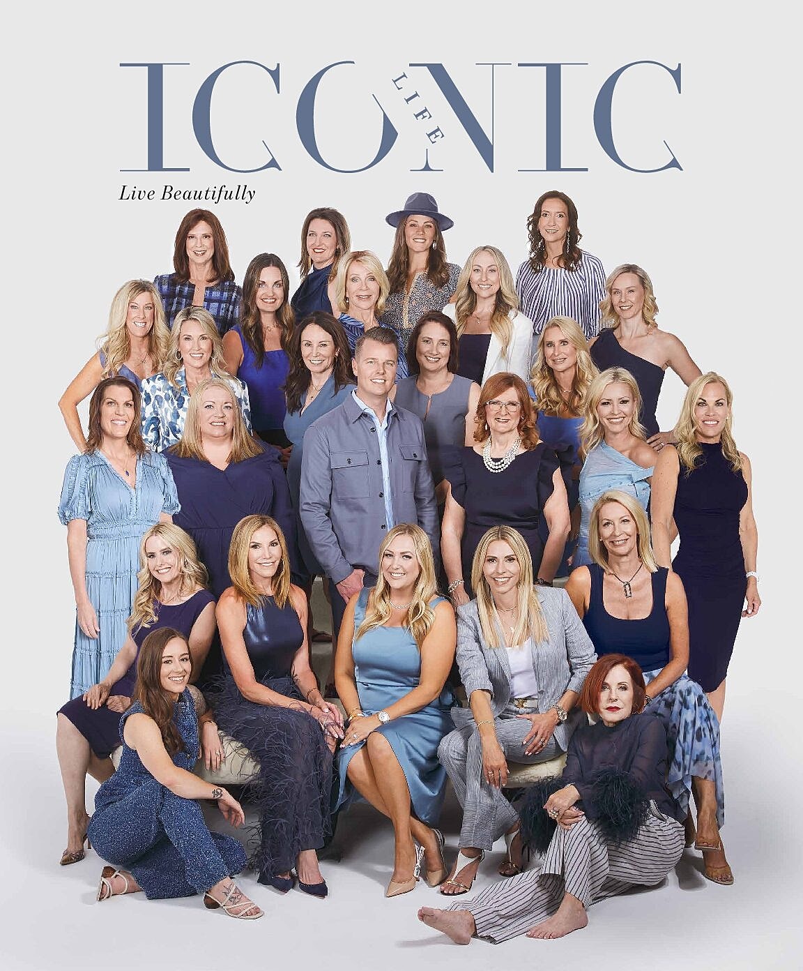 Group portrait for Iconic Life magazine cover.