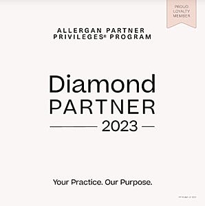 Allergan Diamond Partner 2023 certificate design.